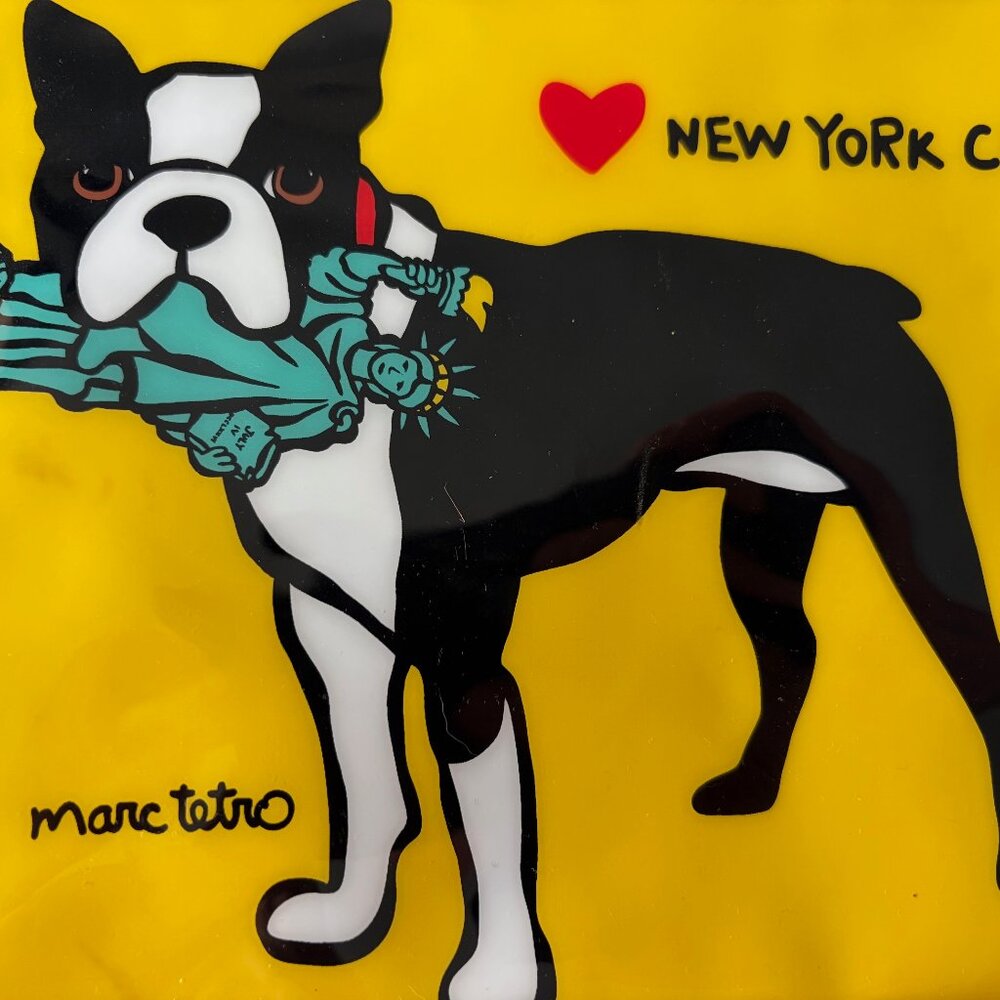 Marc Tetro Boston Terrier Zipper Bag